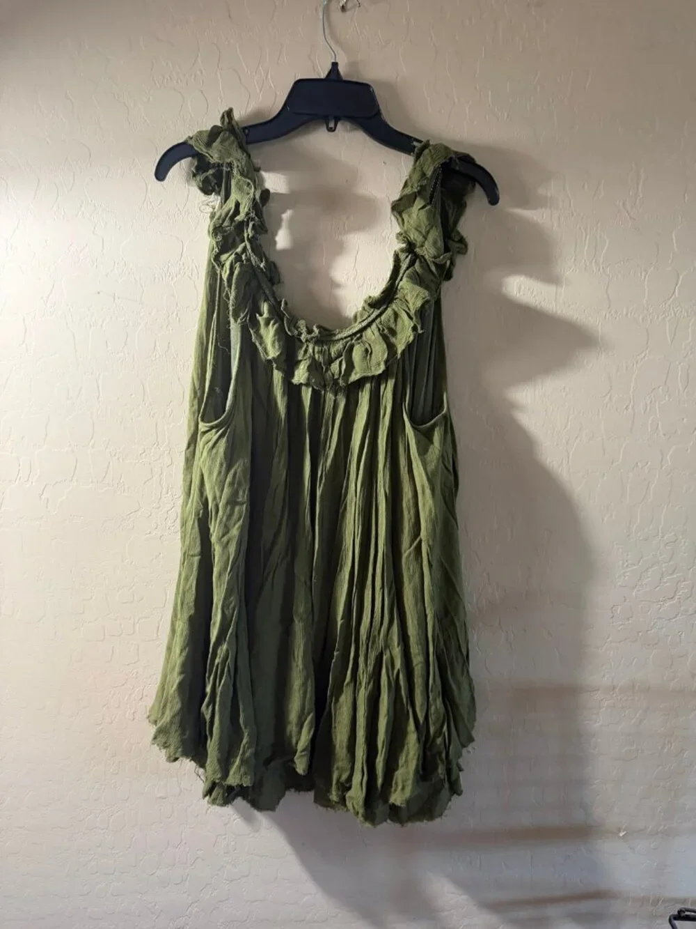 Free People sleeveless tunic top